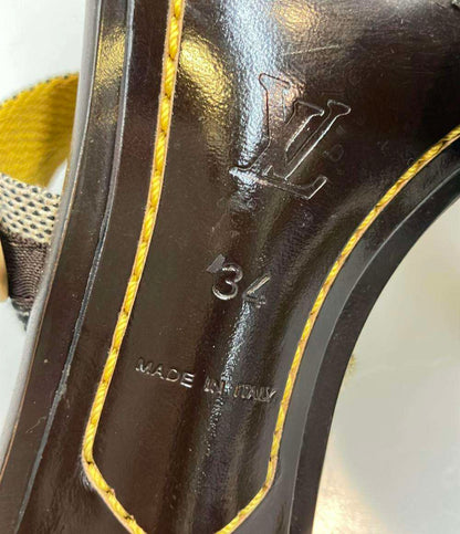 訳あり LOUIS VUITTON サンダル レディース SIZE 34 22(cm) ルイ・ヴィトン