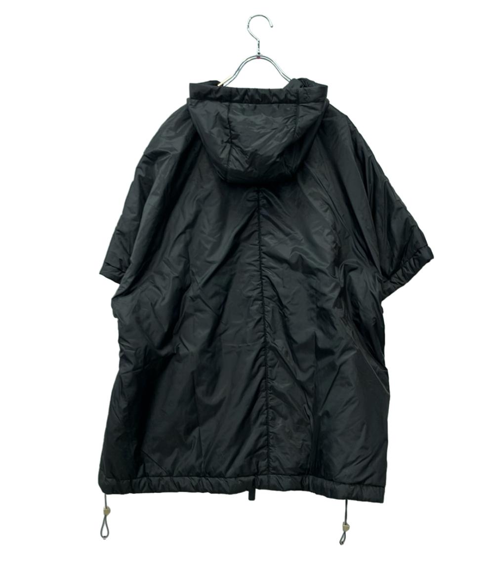 Max Mara The Cube ブルゾン ジャケット ケープ ミディ丈 フード付き GREENCI ダブルジップ 24AW レディース SIZE S マックスマーラ ザ・キューブ