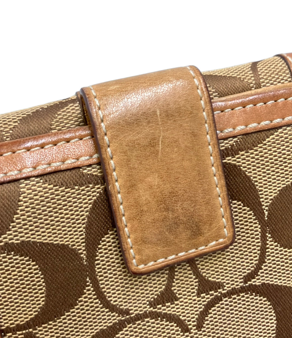 COACH 二つ折り財布 シグネチャー レディース コーチ