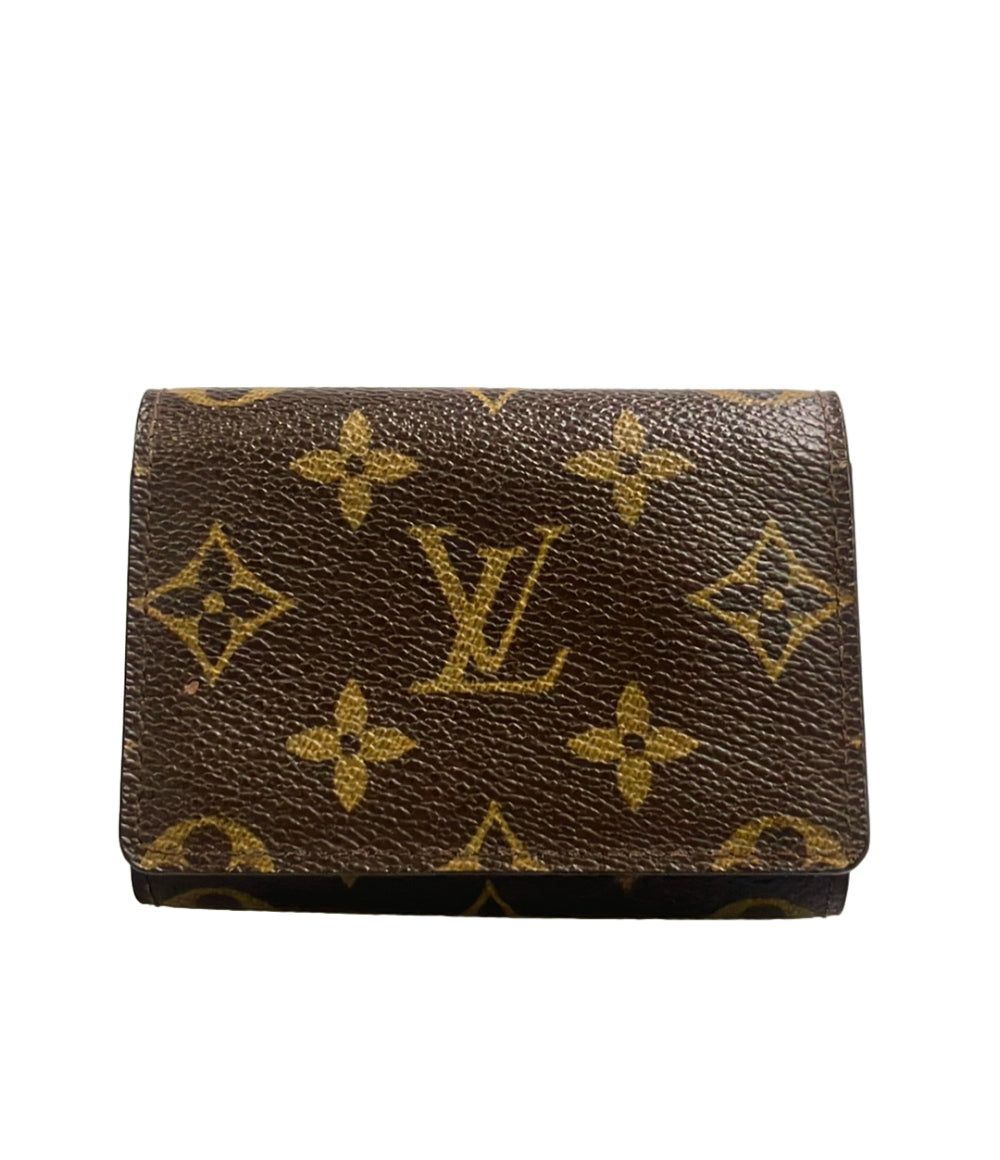LOUIS VUITTON カードケース 名刺入れ アンヴェロップ カルト ドゥ ヴィジット モノグラム M63801 メンズ レディース ルイ・ヴィトン