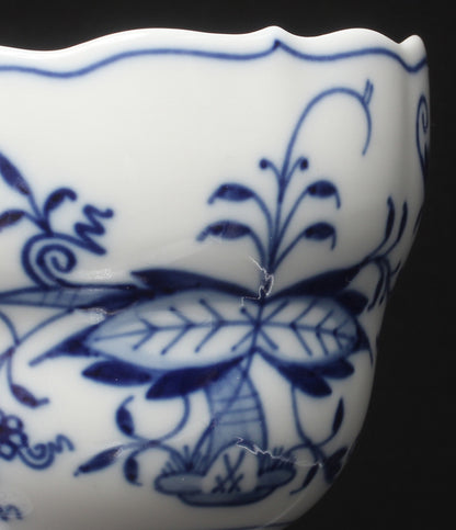 美品 Meissen カップ＆ソーサー ブルーオニオン マイセン
