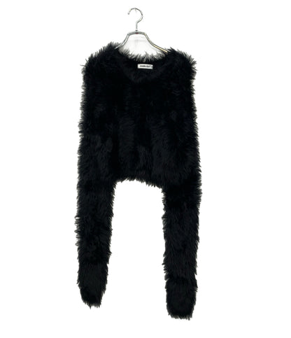 AMBUSH 長袖ニット シャギー クロップド 12114842 レディース SIZE S アンブッシュ