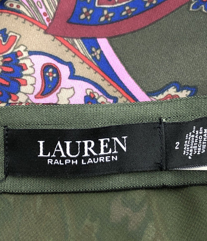 美品 ロングスカート ペイズリー柄      レディース SIZE 2 (M) LAUREN RALPH LAUREN