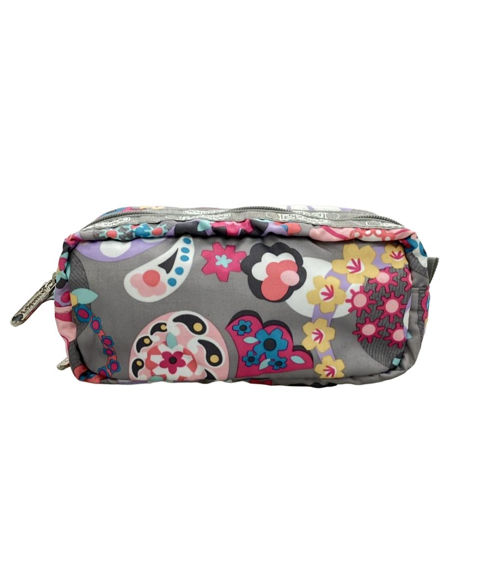 美品 LeSportsac ポーチ フラワー柄 レディース レスポートサック