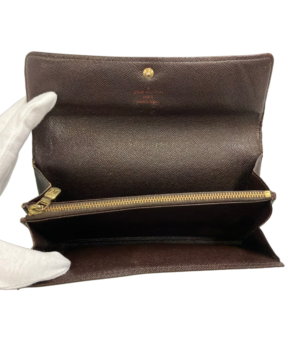 LOUIS VUITTON 長財布 ポシェットポルトモネクレディ モノグラム M61725 レディース メンズ ルイ・ヴィトン