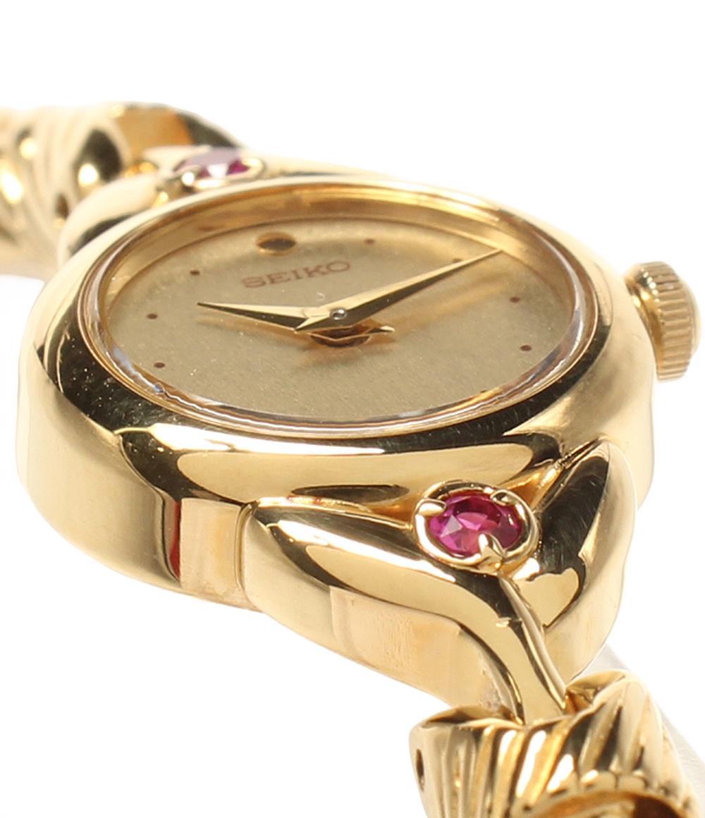SEIKO 腕時計 クオーツ ゴールド 1E20-0430 レディース セイコー