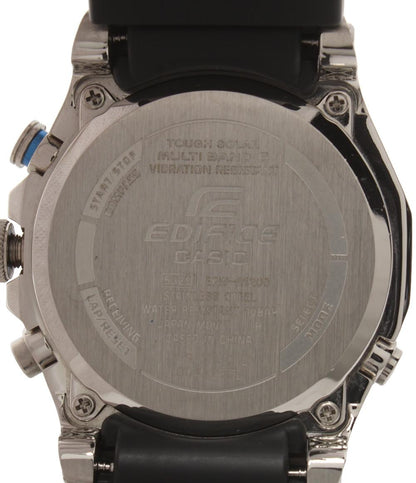 カシオ 腕時計 エディフィス EDIFICE ソーラー ブラック EQW-A1200B メンズ CASIO