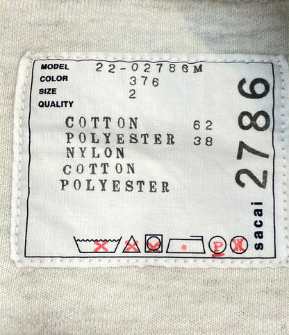 Sacai 長袖トレーナー スウェット 22-02786M メンズ レディース SIZE 2 (M) サカイ