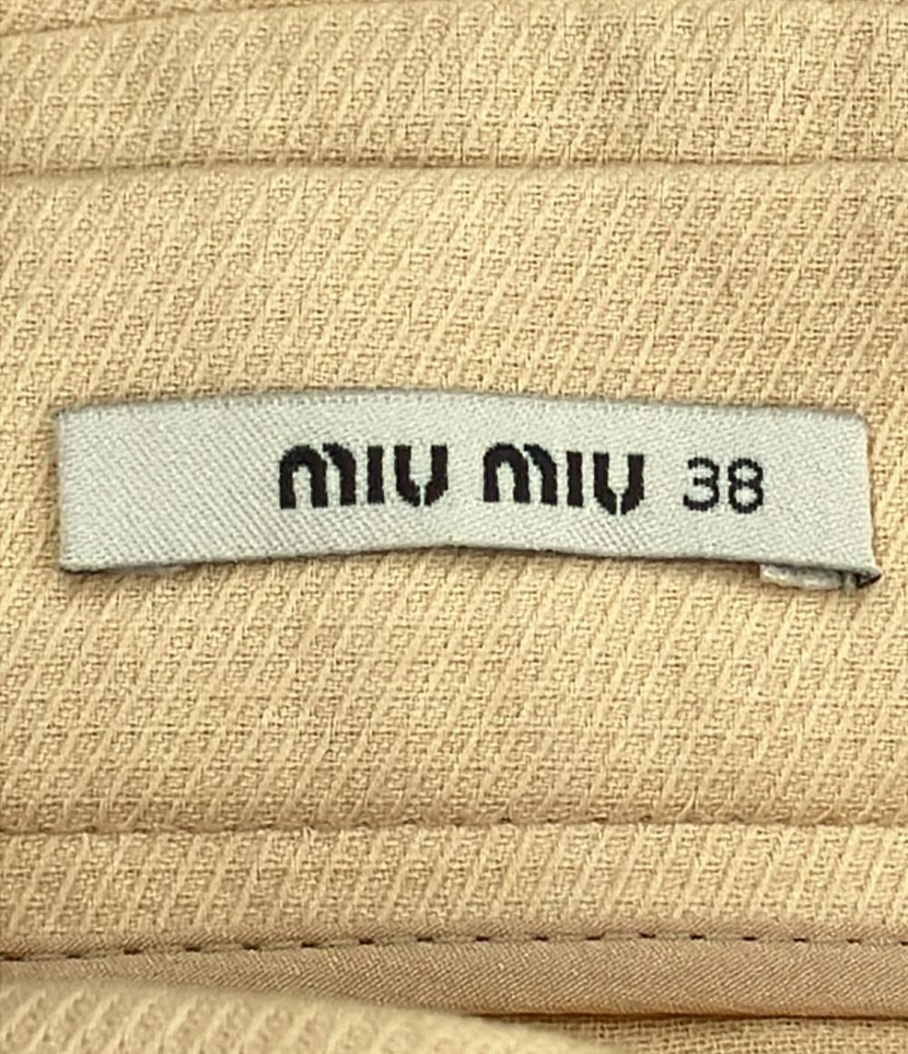 ミュウ ミュウ 膝丈スカート レディース SIZE 38 (M) Miu Miu