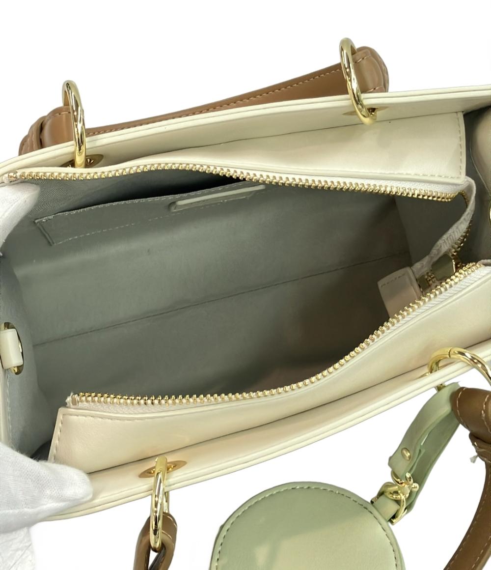 美品 アンドシュエット 2wayハンドバッグ ショルダーバッグ 斜め掛け レディース ＆ chouette