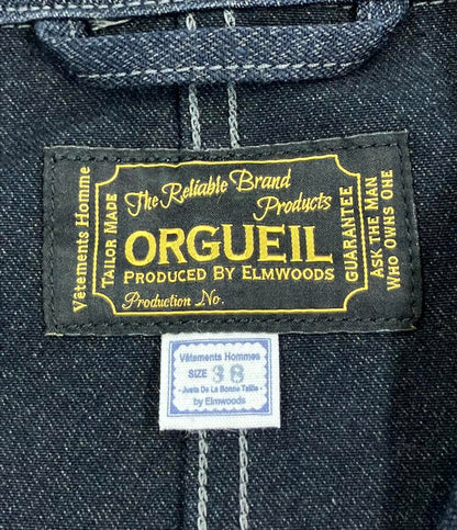 ORGUEIL インディゴサックジャケット OR-4329 メンズ SIZE 38 (M) オルゲイユ