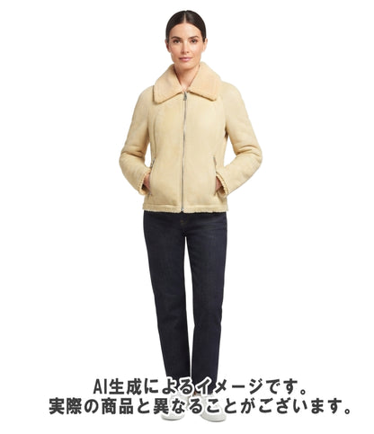 PRADA ムートンジャケット レディース SIZE 38 (S) プラダ