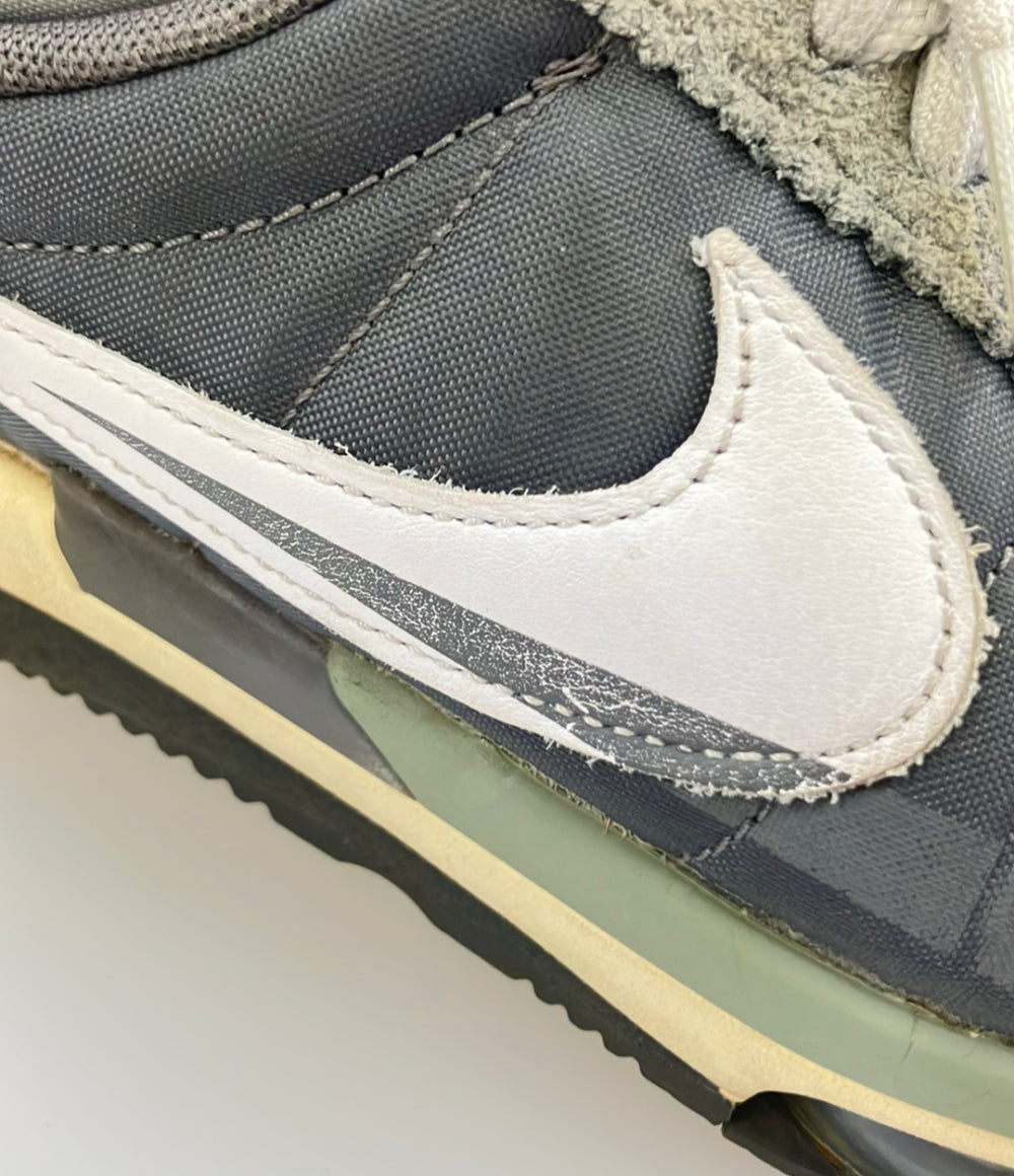 NIKE ローカットスニーカー × sacai ZOOM CORTEZ SP DQ0581-001 メンズ SIZE 24.5 ナイキ