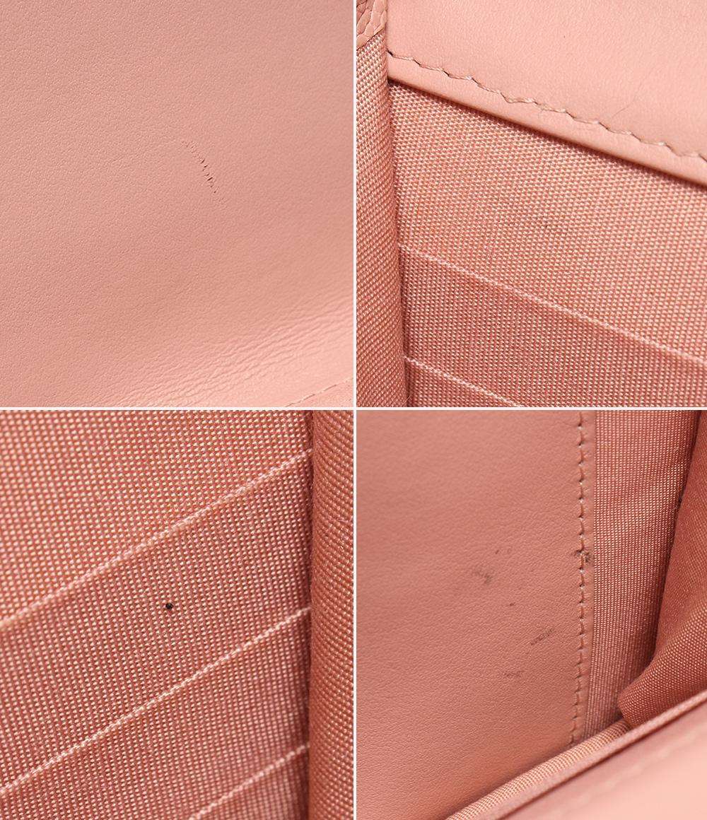 CHANEL チェーンウォレット キャビアスキン ゴールド金具 ボーイシャネル レディース シャネル