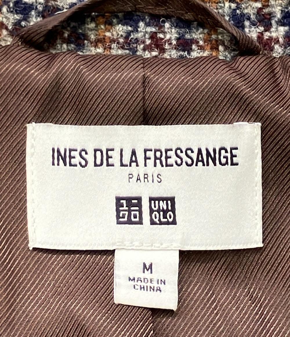 ユニクロ チェスターコート×INES DE LA FRESSANGEコラボ チェック柄 レディース SIZE M (M) UNIQLO