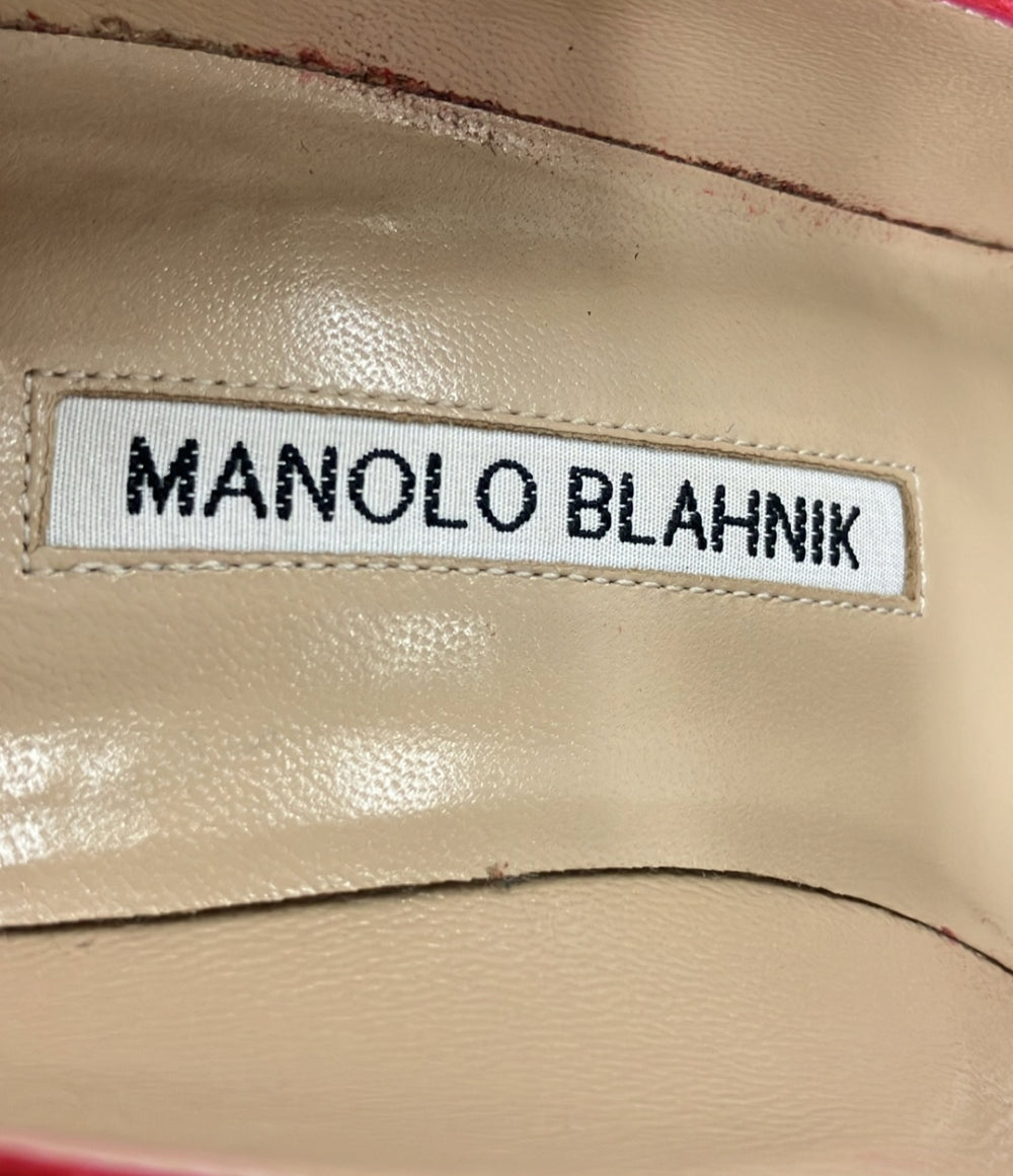 マノロブラニク パンプス レディース SIZE 35 1/2 MANOLO BLAHNIK