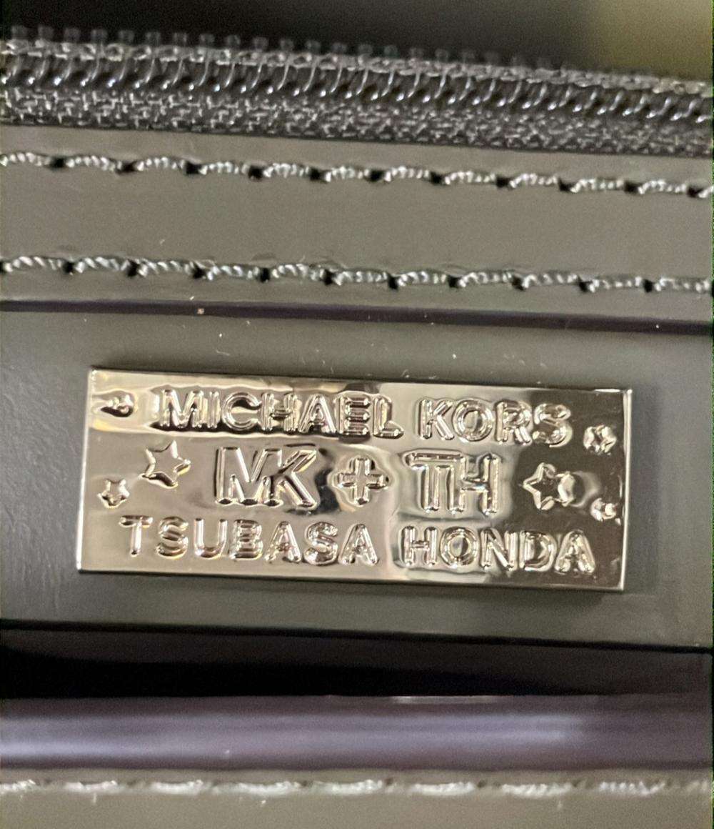 美品 MICHAEL KORS 2WAY ハンドバッグ ショルダーバッグ 斜め掛け 本田翼コラボ マンハッタン レディース マイケルコース