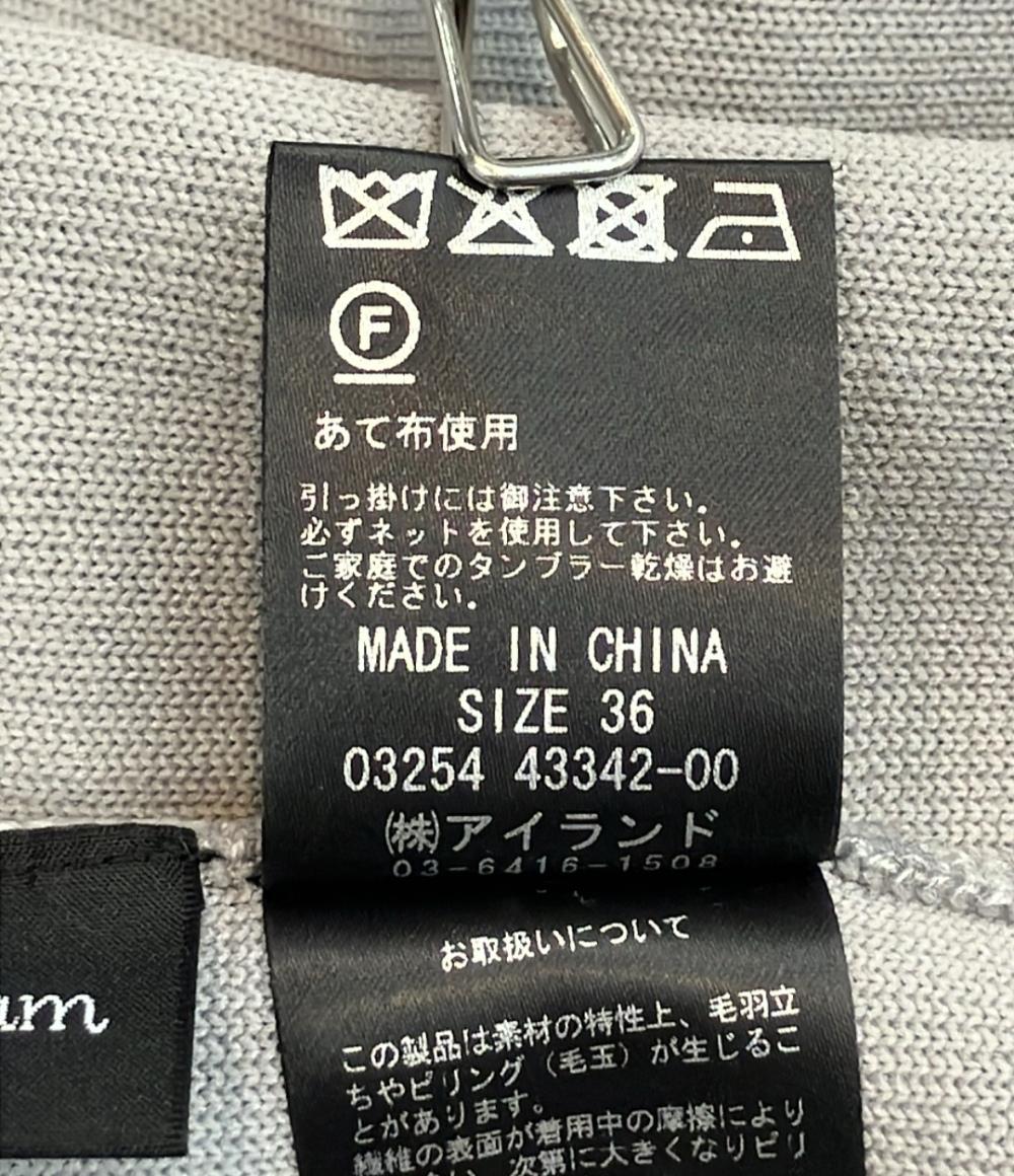 Diagram 長袖 ハーフジップ ニット レディース SIZE 36 ダイアグラム