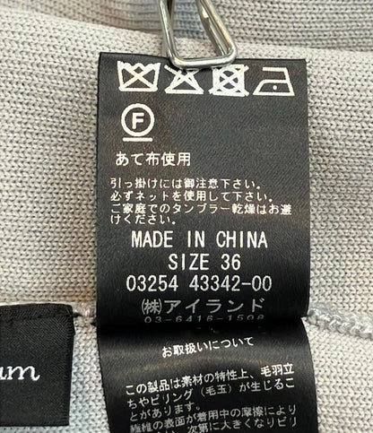 Diagram 長袖 ハーフジップ ニット レディース SIZE 36 ダイアグラム