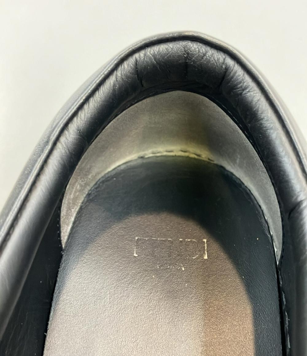 フェンディ レザースリッポン モンスター バグズアイ シャーク レディース SIZE 37 (L) FENDI
