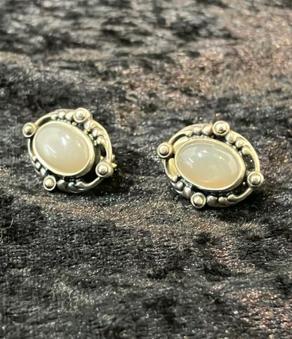 ジョージジェンセン イヤリング SV925 2018 ヘリテージ グレームーンストーン レディース Georg Jensen