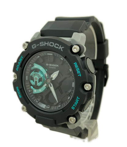 美品 CASIOさ 腕時計 G-SHOCK クオーツ ブラック GA-2200M メンズ カシオ