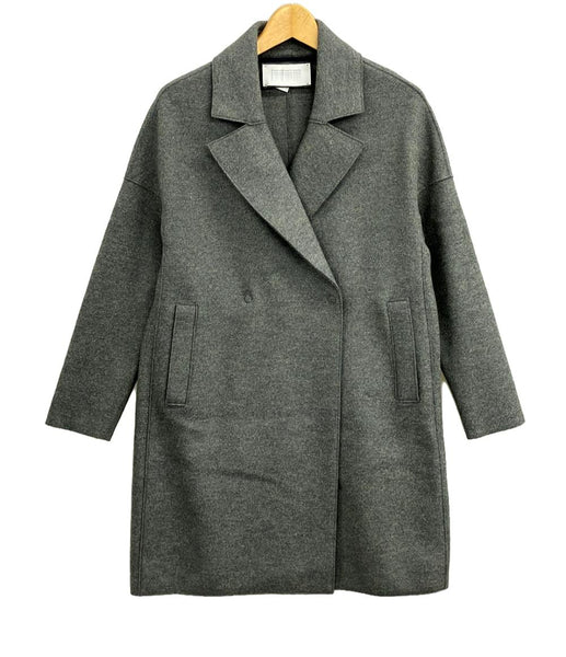 美品 ハリスワーフロンドン ドロップショルダーチェスターコート