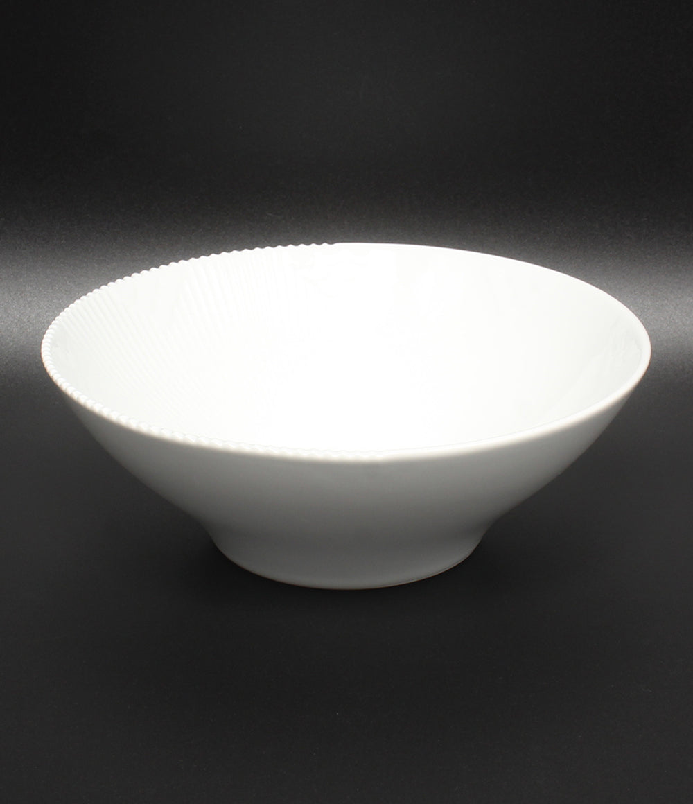 美品 Royal Copenhagen ボウル 皿 18cm ホワイトエレメンツ ロイヤルコペンハーゲン