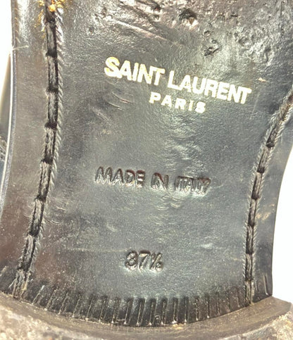 SAINT LAURENT PARIS ダブルモンクストラップレザーシューズ レディース SIZE 37 1/2 (24.5cm) サンローランパリ