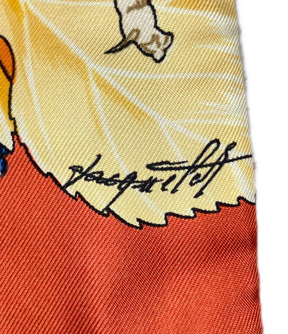 美品 HERMES マフラー シルク100% アンゴラ100% レディース エルメス