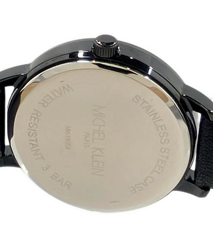 MICHEL KLEIN 腕時計 クオーツ ブラック MK-16002 レディース ミッシェルクラン