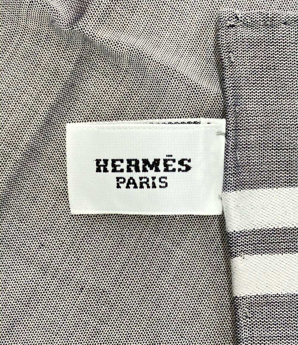 美品 HERMES ハンカチ コットン 100% ユニセックス エルメス