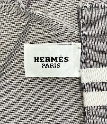 美品 HERMES ハンカチ コットン 100% ユニセックス エルメス