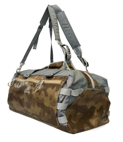 美品 adidas ボストンバッグ 迷彩柄 メンズ アディダス