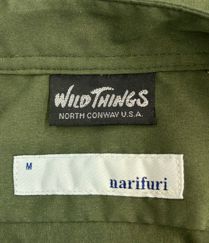 美品 narifuri WILDTHINGS 半袖シャツ NFWT-10 メンズ SIZE M ナリフリ ワイルドシングス