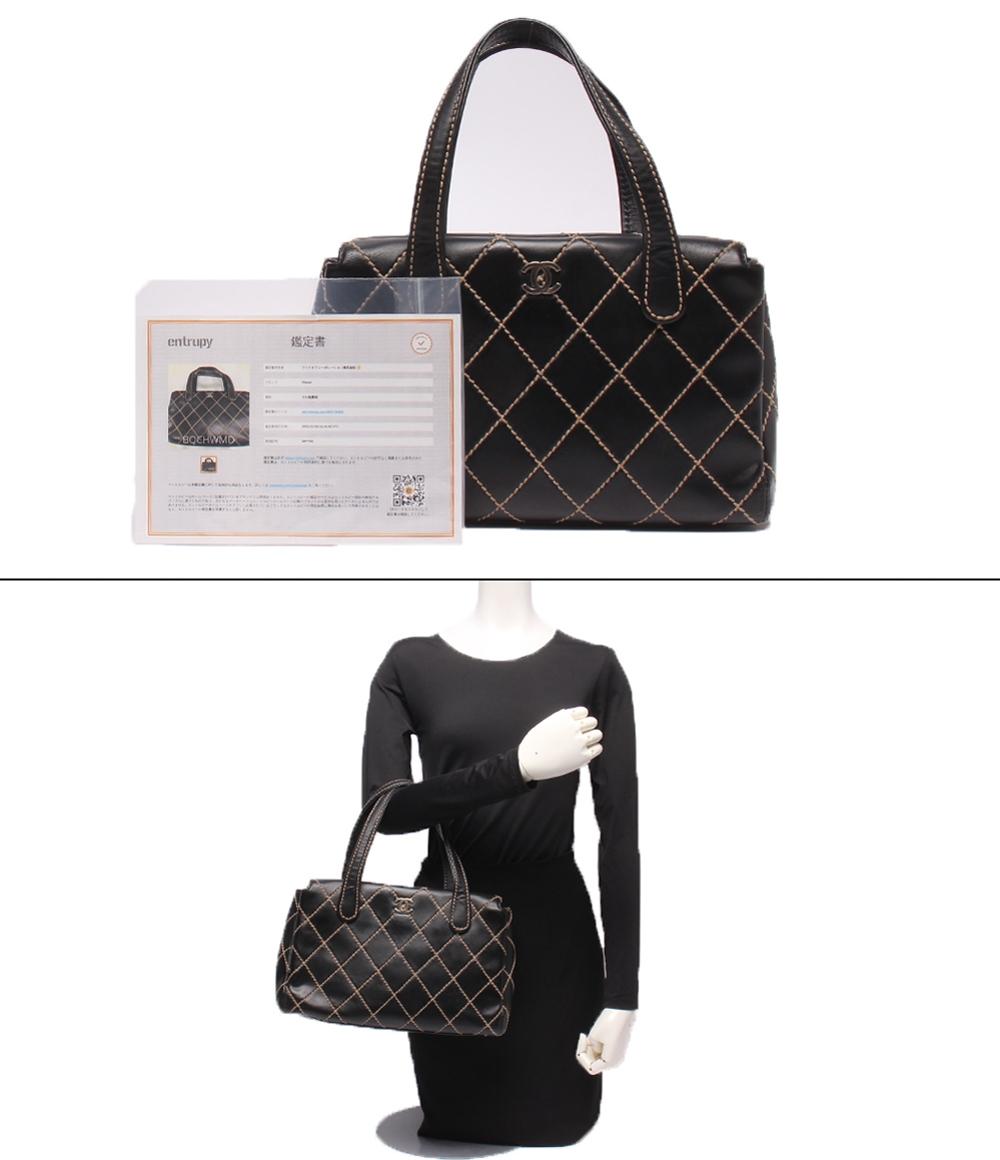 CHANEL ハンドバッグ 6番台 ワイルドステッチ レディース シャネル