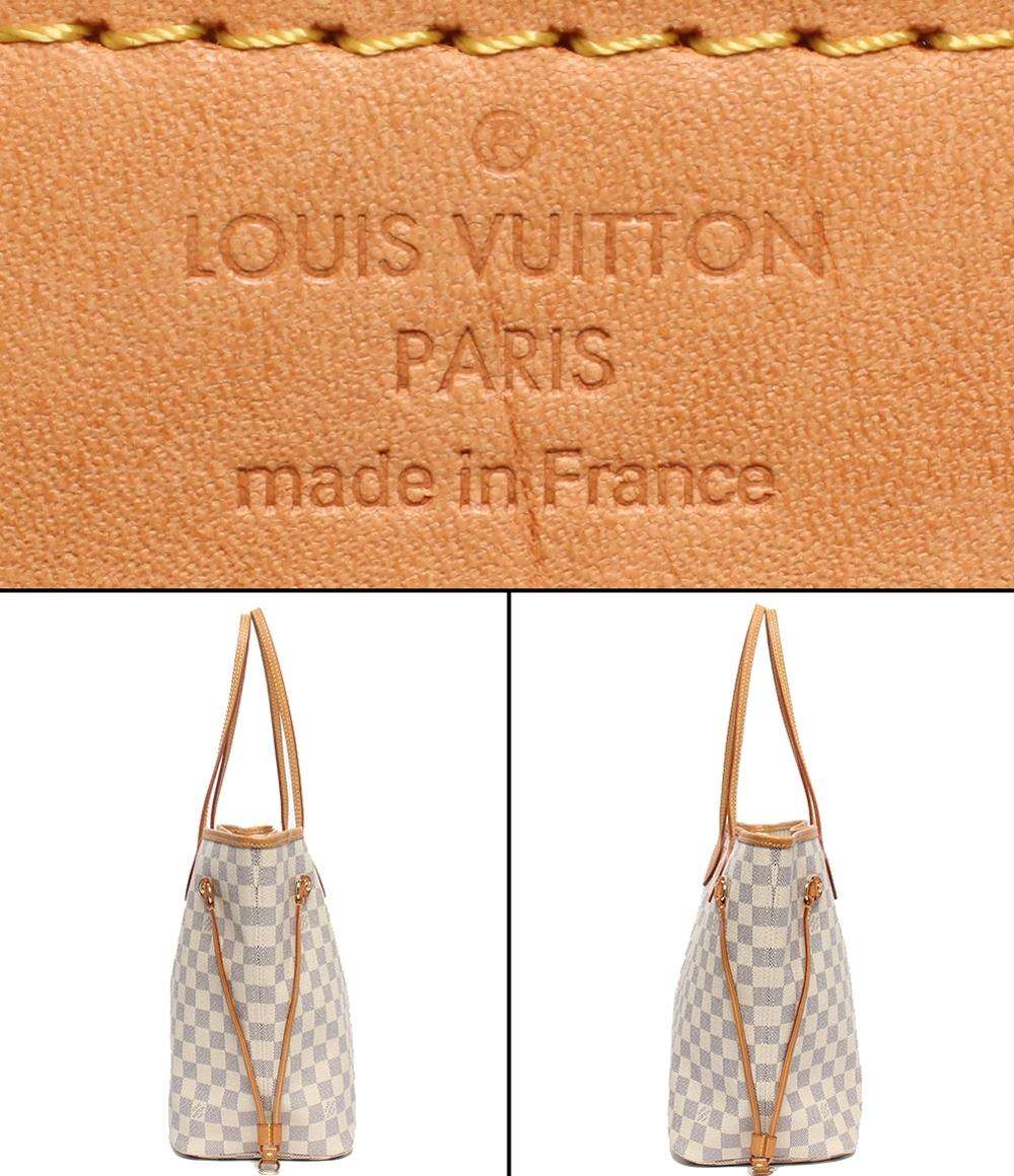 LOUIS VUITTON トートバッグ ショルダーバッグ 肩掛け ネヴァーフルMM ダミエアズール N51107 レディース ルイ・ヴィトン