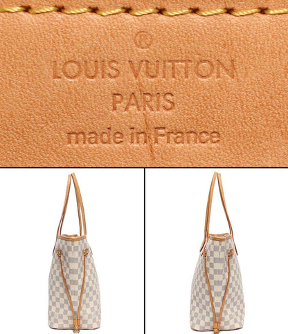 LOUIS VUITTON トートバッグ ショルダーバッグ 肩掛け ネヴァーフルMM ダミエアズール N51107 レディース ルイ・ヴィトン