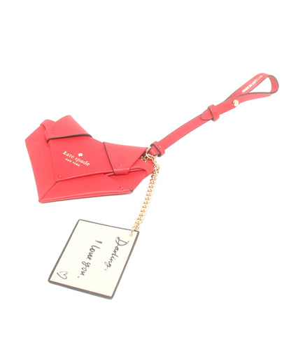 美品 Kate Spade チャーム ユアーズ トゥルーリー オリガミ ハート ダングル レディース ケイトスペード