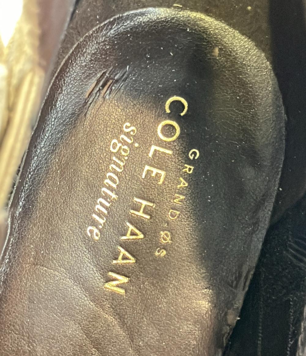 訳あり コールハーン ショートブーツ フリンジ レディース SIZE 7 1/2 B (L) COLE HAAN