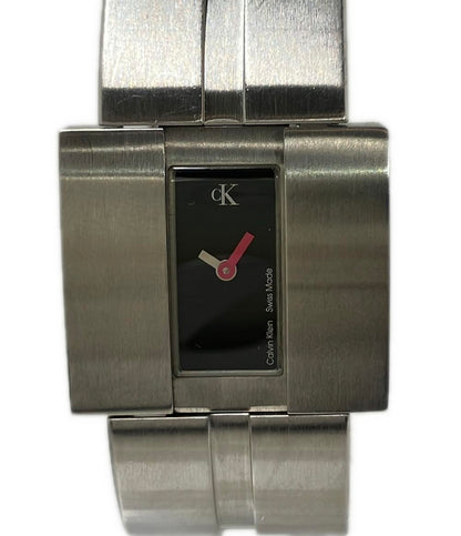 Calvin klein 腕時計 クオーツ ブラック K13121 レディース カルバンクライン