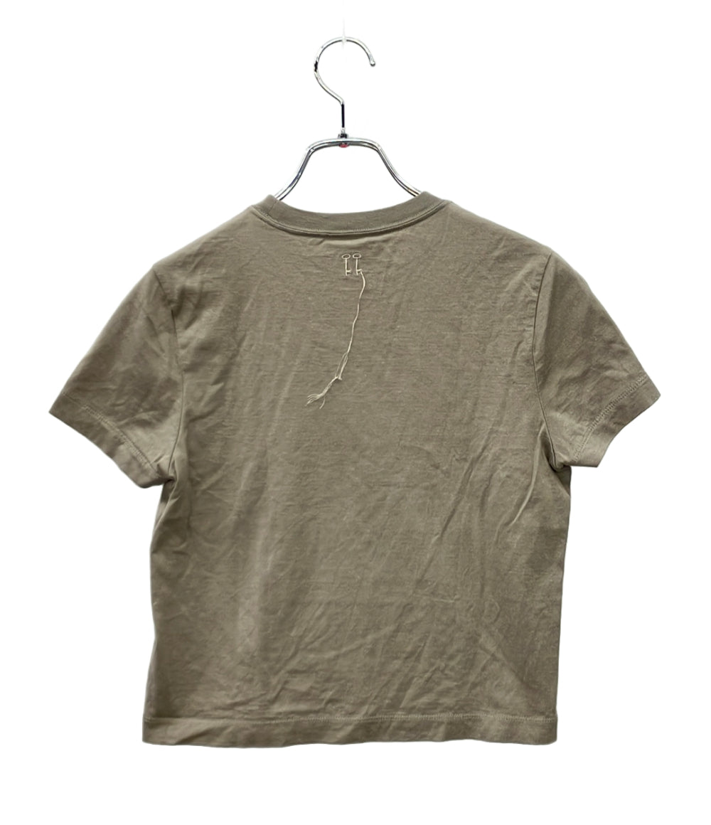 Avec deuxclefs 半袖Tシャツ ほつれ加工 24SS レディース SIZE M アヴェク デュクレ