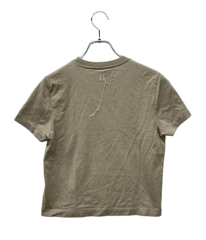 Avec deuxclefs 半袖Tシャツ ほつれ加工 24SS レディース SIZE M アヴェク デュクレ