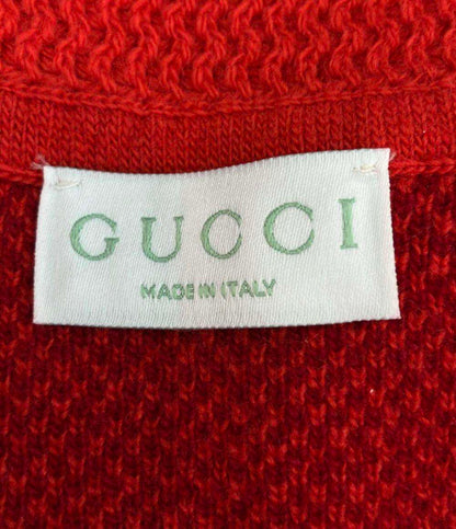 美品 GUCCI 半袖ワンピース GGパターンニットワンピース タグ付き キッズ SIZE 12 (150) グッチ