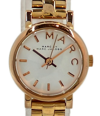 MARC BY MARC JACOBS 腕時計 クオーツ ホワイト MBM3431 レディース マークバイマークジェイコブス