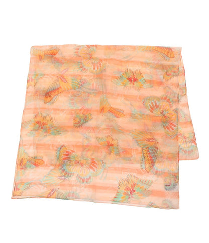 美品 Salvatore Ferragamo ストール シルク100% レディース サルヴァトーレフェラガモ