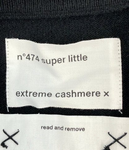 extreme cashmere 半袖カーディガン N°474 super little レディース SIZE F (M) エクストリームカシミア