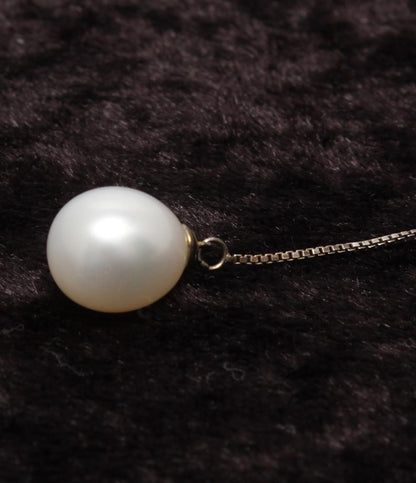 ピアス SV オーバルパール 8.5mm レディース