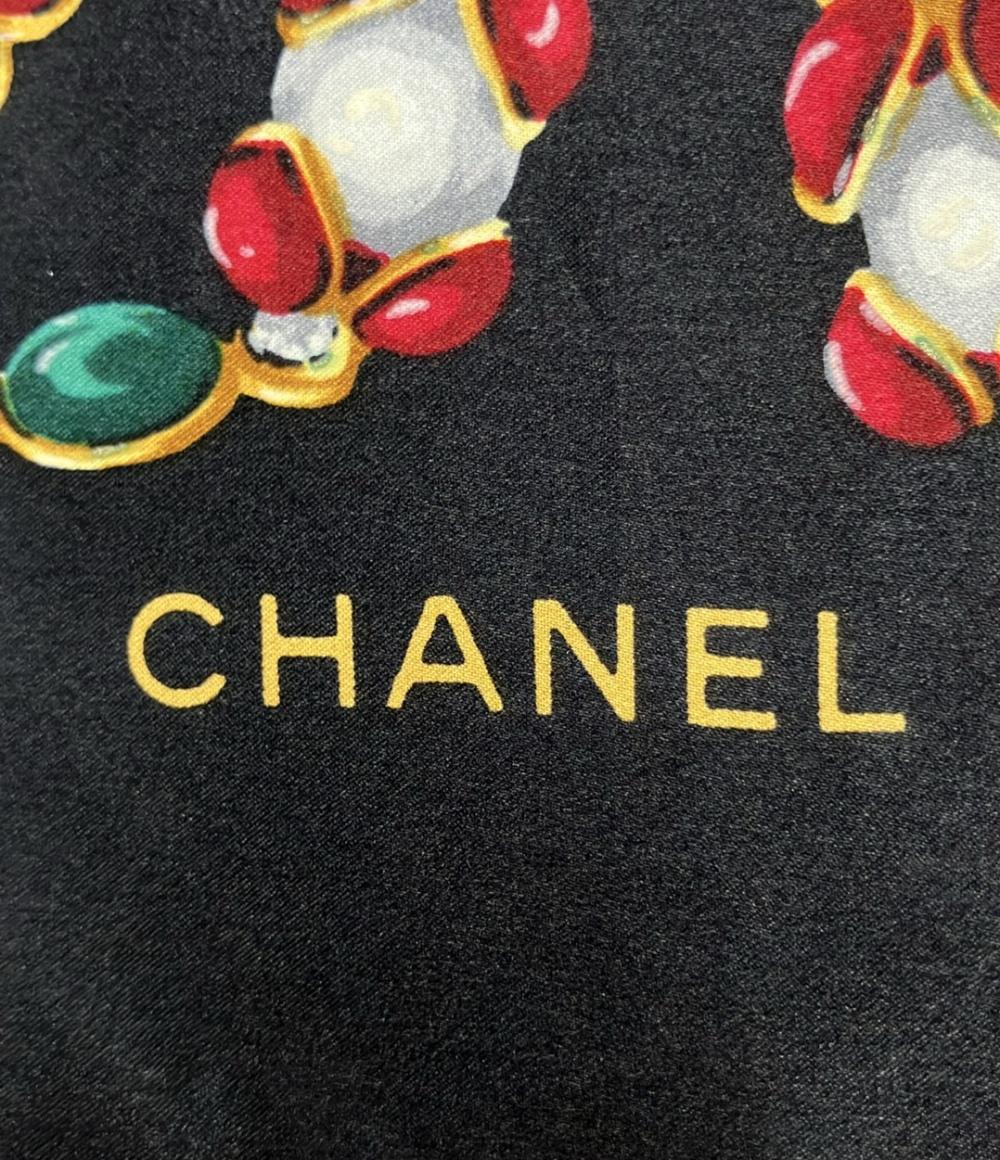 CHANEL スカーフ シルク100% レディース シャネル