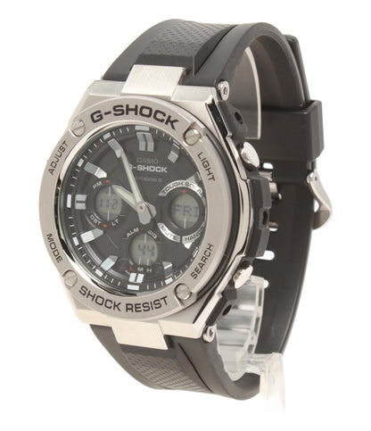 CASIO 腕時計 Gスチール G-STEEL G-SHOCK ソーラー ブラック GST-W110-1AJF メンズ カシオ